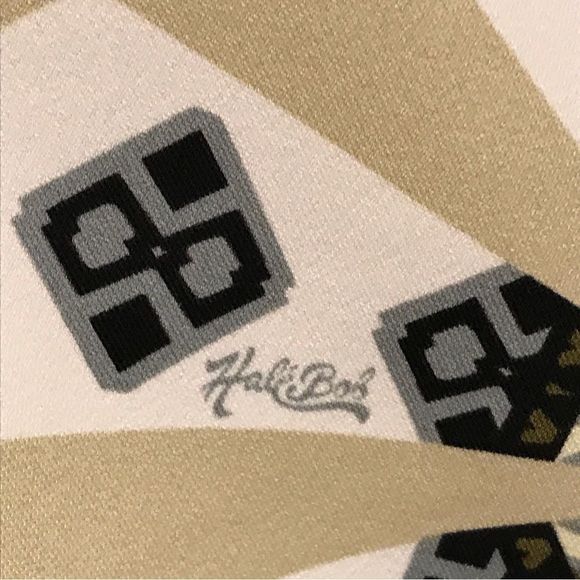 Hale Bob v-neck sleeveless beaded neckline midi dress size M - Picture 6 of 9